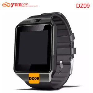 Smart Watch DZ09 Support SIM TF Card Clock Sync Notifier Bluetooth iOS Android PK GT08 GV18 U8