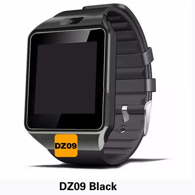 Smart Watch DZ09 Support SIM TF Card Clock Sync Notifier Bluetooth iOS Android PK GT08 GV18 U8