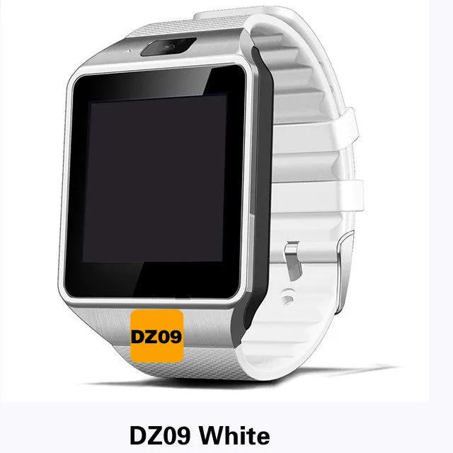 Smart Watch DZ09 Support SIM TF Card Clock Sync Notifier Bluetooth iOS Android PK GT08 GV18 U8