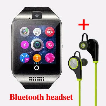 Smart Watch Q18 with Touch Screen Camera support SIM TF Card Bluetooth Android IOS iPhone