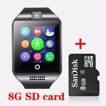 Smart Watch Q18 with Touch Screen Camera support SIM TF Card Bluetooth Android IOS iPhone