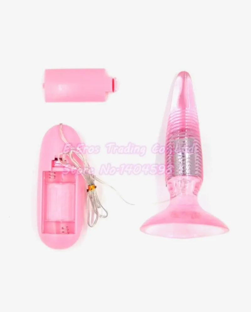 Soft Suction Cup Anal Butt Plug For Women With Remote Control