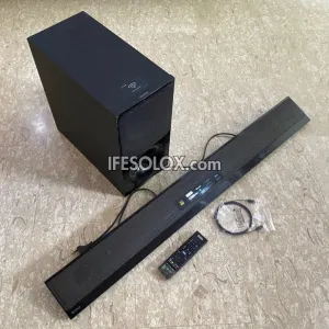 SONY HT-CT800 2.1Ch 350W Ultra-Slim Bluetooth UHD 4K Smart Sound Bar with Wireless Subwoofer - Foreign Used