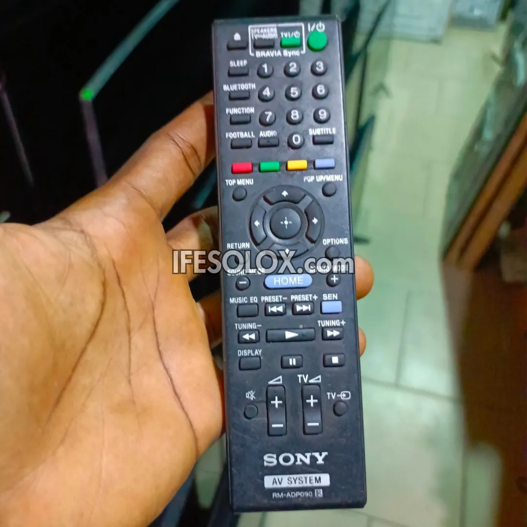 Sony RM-ADP090 Home Theater Remote Control - Follow come