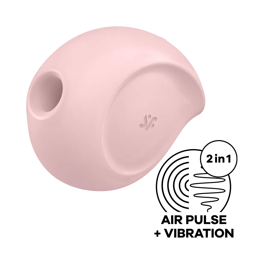 Sugar Rush - Pink Rechargeable Air Pulsation Stimulator