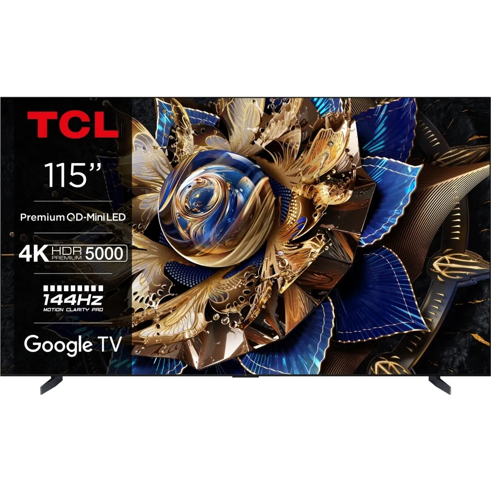 TCL 115X955K 115 Inch X955K 4K UHD QLED Mini LED Smart TV and Q75H 5.2.1ch Dolby Atmos Soundbar with Subwoofer Bundle 2024