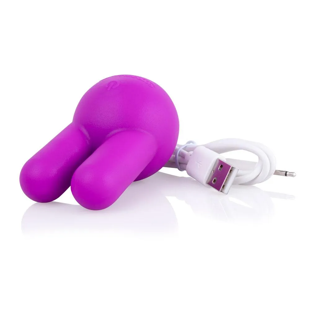 Toone Rechargeable Silicone Vibrator with Flexible Ears