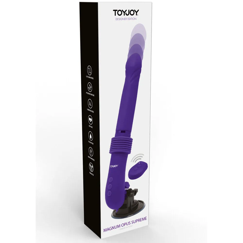 ToyJoy Magnum Opus Supreme 12 Inch Thrusting Vibrator