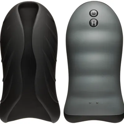 Vibrating Heating Silicone Stroker