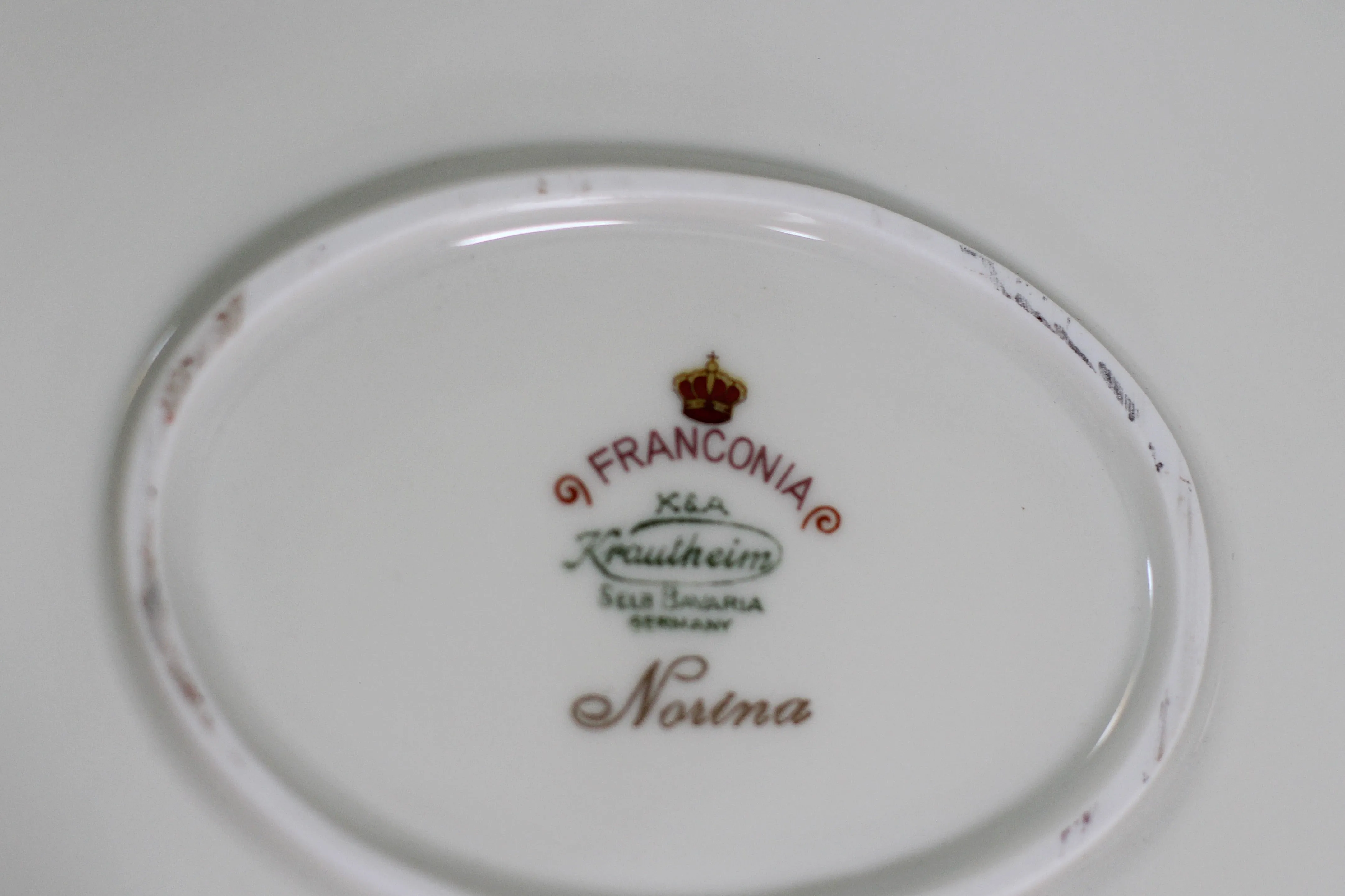 Vintage Franconia Selb Bavaria Porcelain Tray