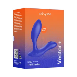 We-Vibe Vector  Dual Stimulation Prostate Massager Royal Blue