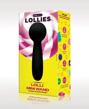 XGen Bodywand Lolli Mini Wand Vibrator - Black