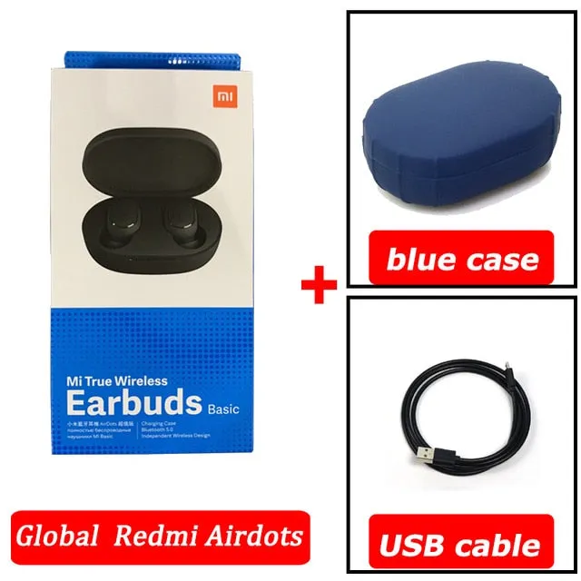 xiaomi airdots Redmi Airdots TWS Wireless earphone Voice control Bluetooth 5.0 Noise reduction Tap Control