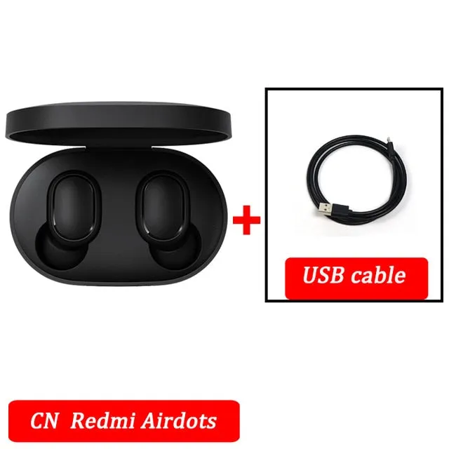 xiaomi airdots Redmi Airdots TWS Wireless earphone Voice control Bluetooth 5.0 Noise reduction Tap Control