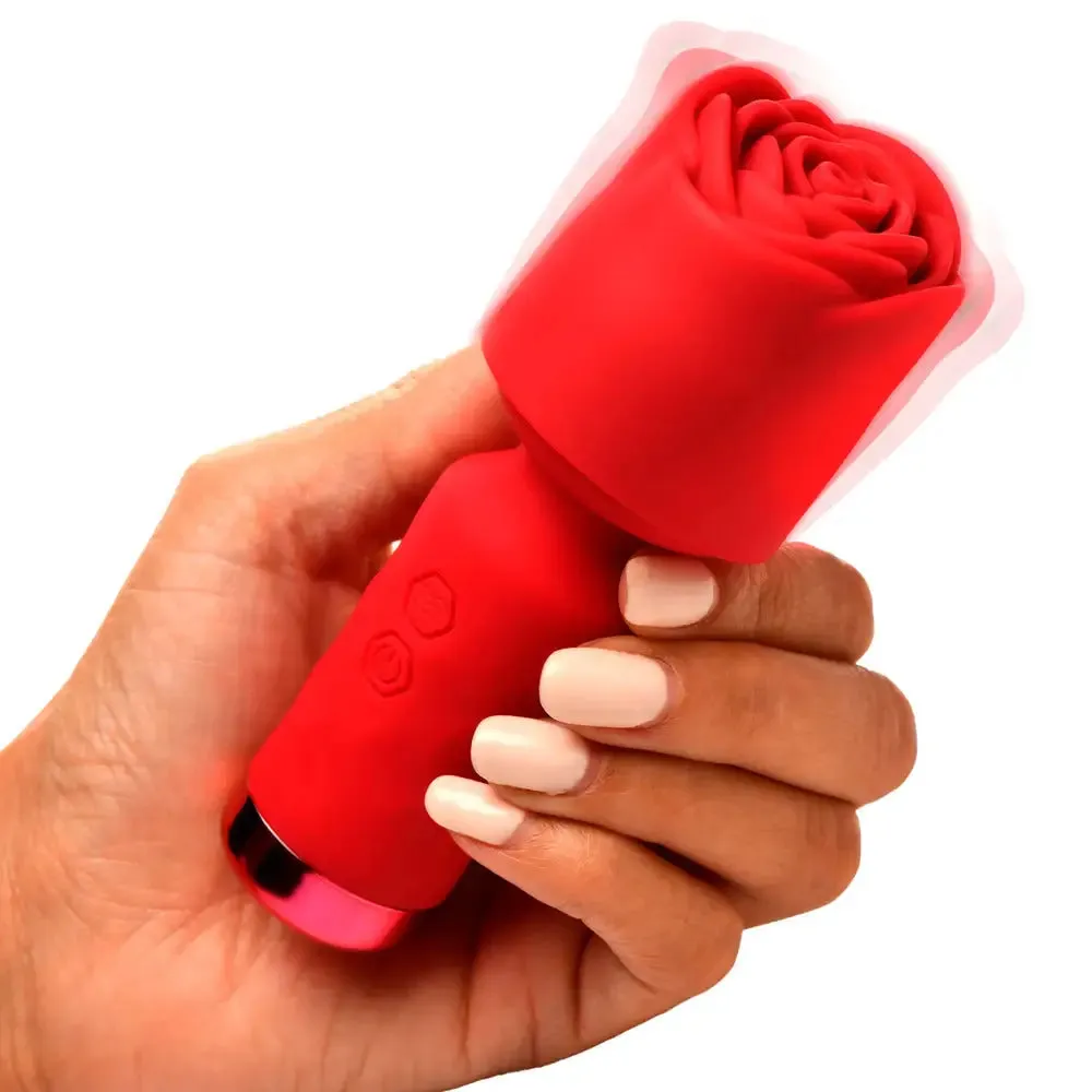 Xr Bloomgasm Petite Mini Wand Rose Sex Toy