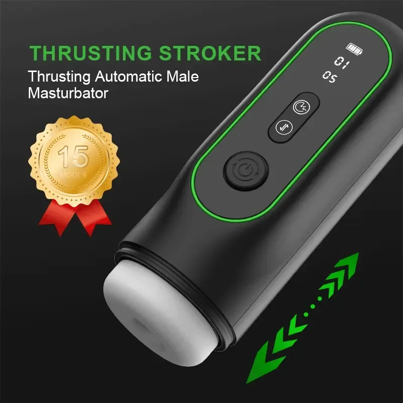 XS14 Automatic Stroker With Thrust Heated Suction And Vibration Voice Function