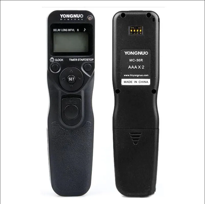 Yongnuo MC-36R N1, Yongnuo Wireless Timer Remote Control Shutter Release MC-36R for Nikon