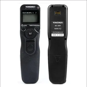 Yongnuo MC-36R N1, Yongnuo Wireless Timer Remote Control Shutter Release MC-36R for Nikon